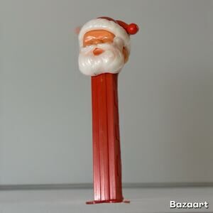 Pez Vintage Santa Claus No Eyes Jolly Made In Yugoslavia With Feet